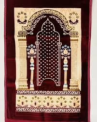 تصویر 3 از سجاده مخمل فرشی ریشه دار + ترنج اصیل